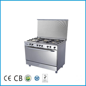 Free Standing 5 Burner Gas Range Cooker Stove with Oven